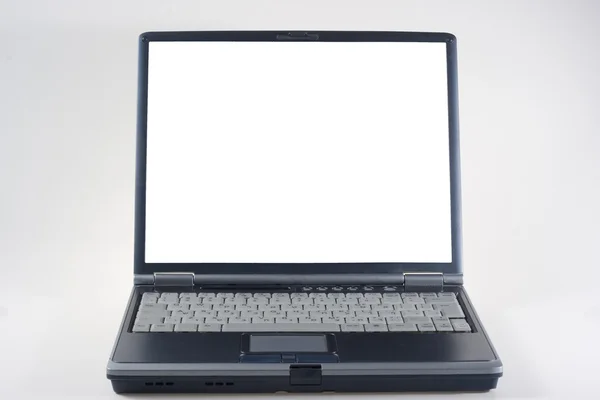 Серый ноутбук — стоковое фото