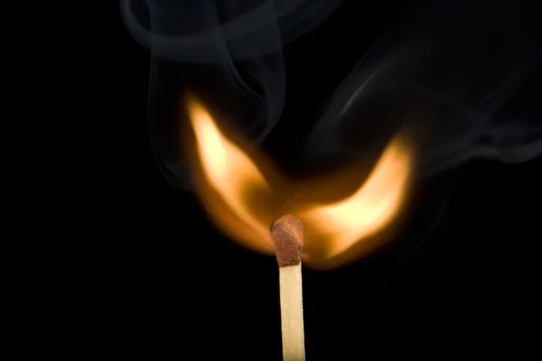 Brændende tændstik - Stock-foto