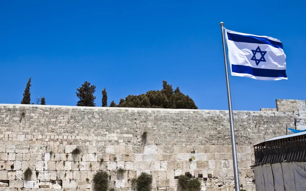 stock image Flag and wall