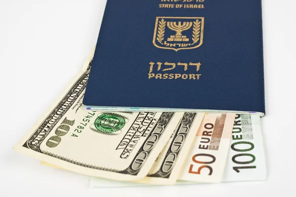 Passaporte israelita — Fotografia de Stock