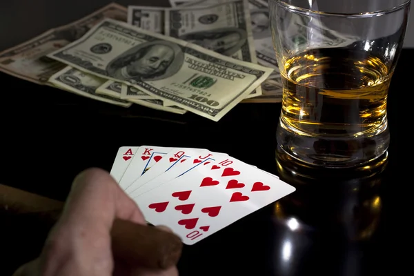 Poker night — Stock Photo, Image