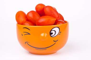 Orange bowl clipart