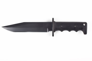 Black knife clipart