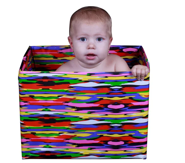 Present baby — Stock Photo, Image