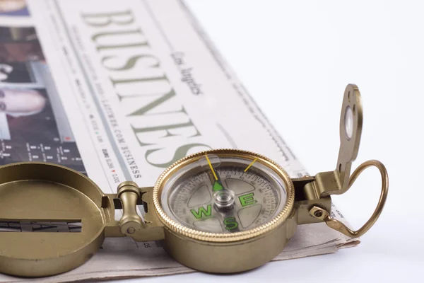 Compass business — Stock Photo, Image