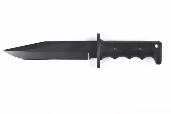 Černý nůž — Stock fotografie