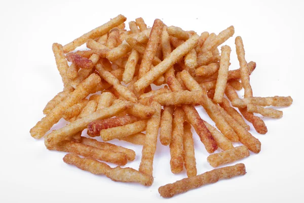 Hög med pommes frites — Stockfoto