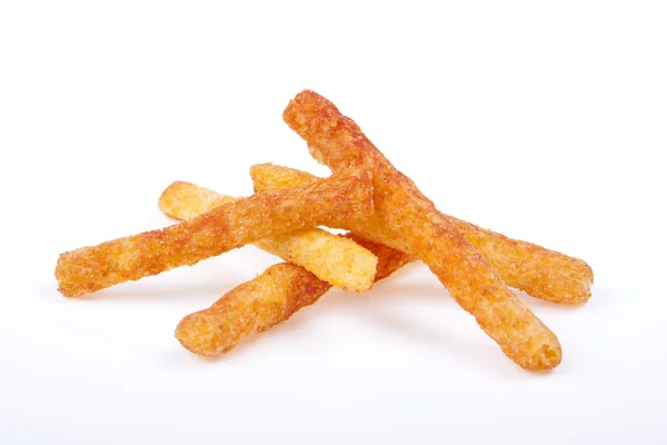 Fries on white — Stock Photo, Image