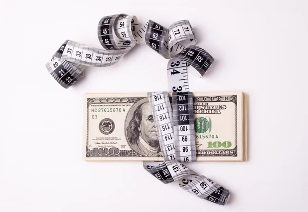 Money measurment — Stock Photo, Image