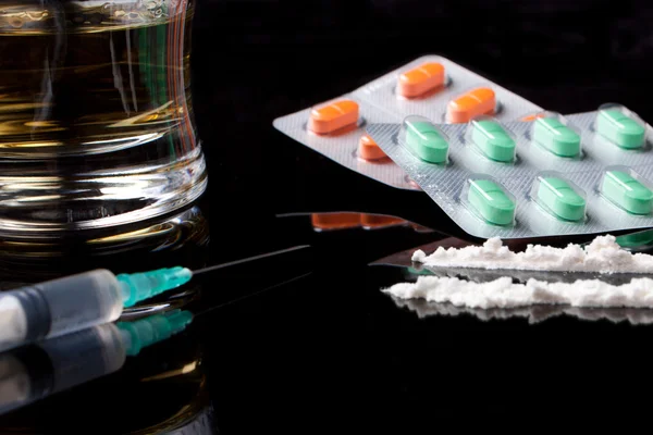 Obat-obatan dan pil — Stok Foto
