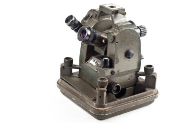 Small dusty theodolite clipart