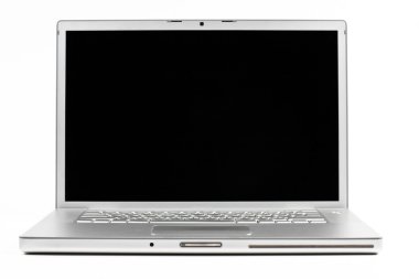 Gümüş laptop