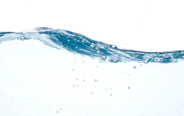 Голубая вода в движении — стоковое фото