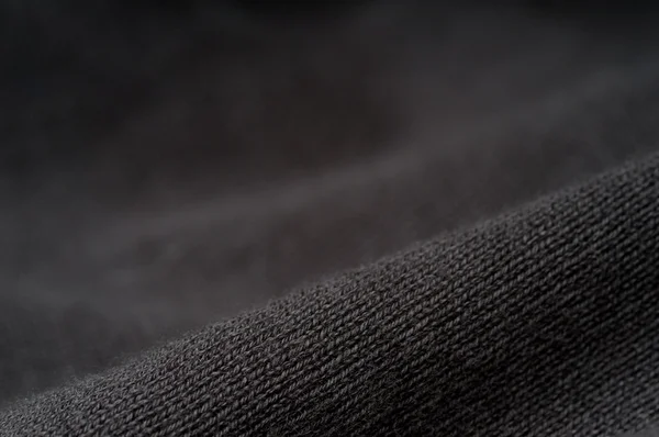 Black Knit Background — Stock Photo, Image