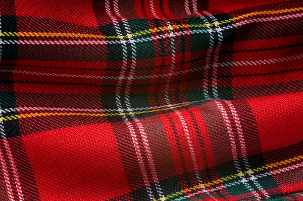 Checked texture fabric — Stock Photo, Image