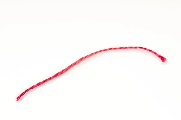 Hilo rojo único — Foto de Stock