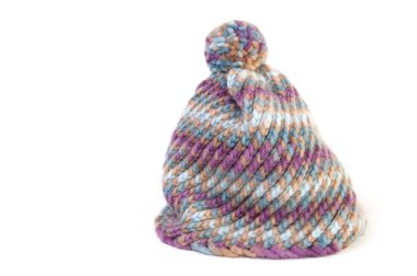 Winter hat in wool clipart