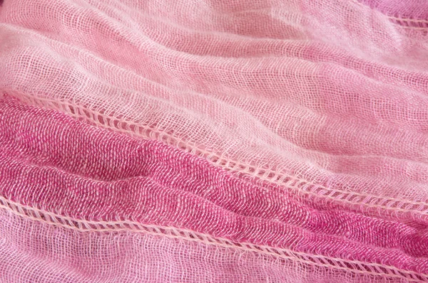 Pink textile background — Stock Photo, Image