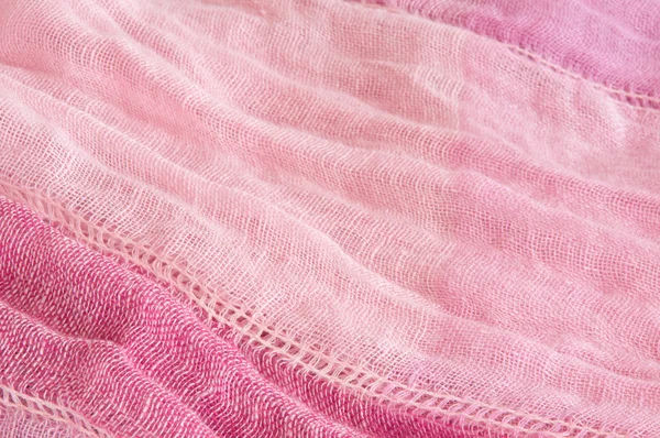 Pink textile background — Stock Photo, Image