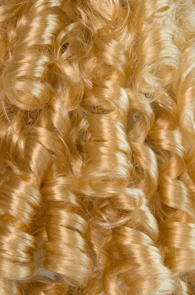 Ξανθά μαλλιά σγουρά — Φωτογραφία Αρχείου