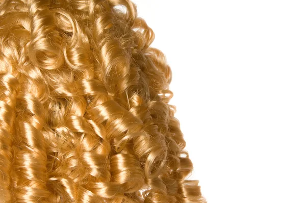 Sarışın kıvırcık saç — Stok fotoğraf