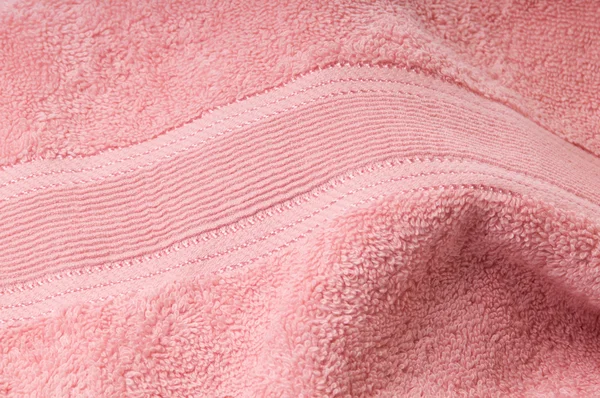 Ροζ πετσέτα — Φωτογραφία Αρχείου