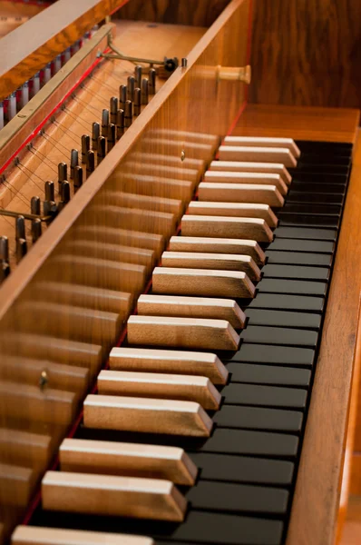 Clavier clavecin — Photo