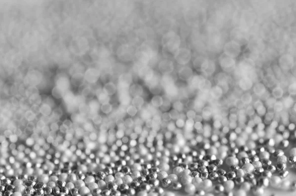 Gümüş şeker inciler — Stok fotoğraf