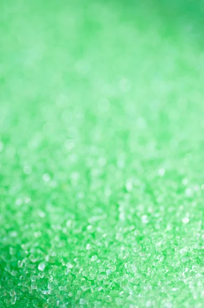 녹색 설탕 스파클 배경 — 스톡 사진