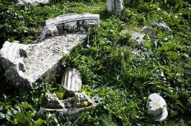 Türkiye'de Efes, Selçuk yakınında yapılan mermer Harabeleri