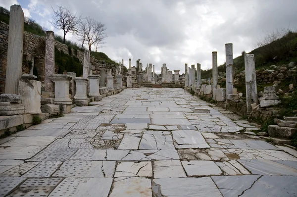 Pijlers in Efeze — Stockfoto