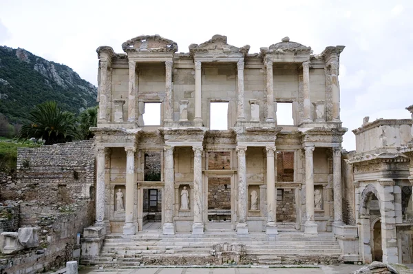 La Biblioteca de Celsus — Foto de Stock