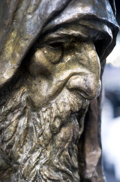 Der Heilige aus Bronze — Stockfoto