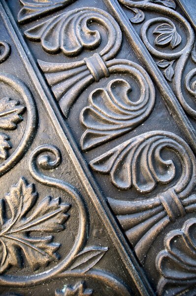 Прекрасный узор из листьев
