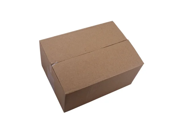 Закрытая коробка — стоковое фото
