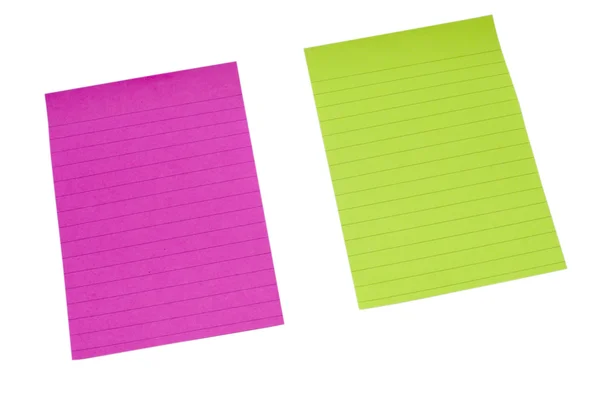 Жовтий і фіолетовий підкладковий папір — стокове фото