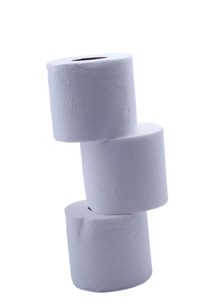 Pilha de papel higiênico — Fotografia de Stock