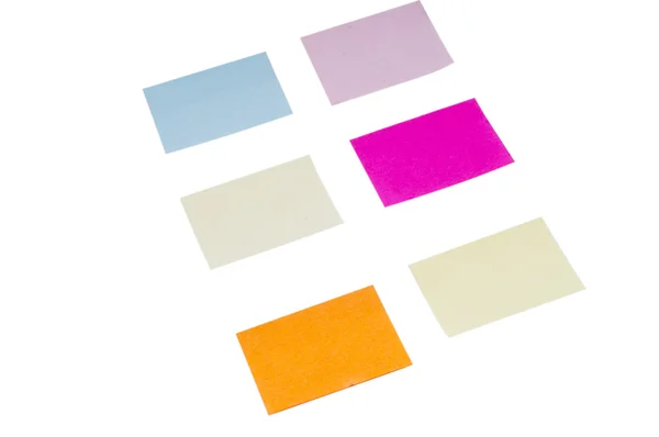 Colorful Postit paper — Stock Photo, Image
