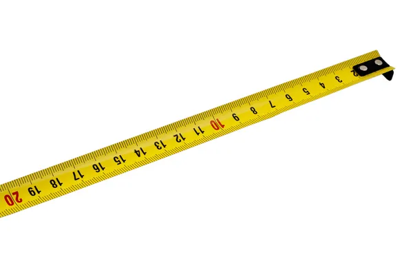 Part of Yellow mesure — Stock Photo, Image