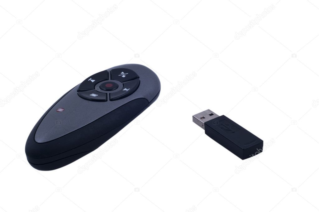 Remote presentation controller and sticks