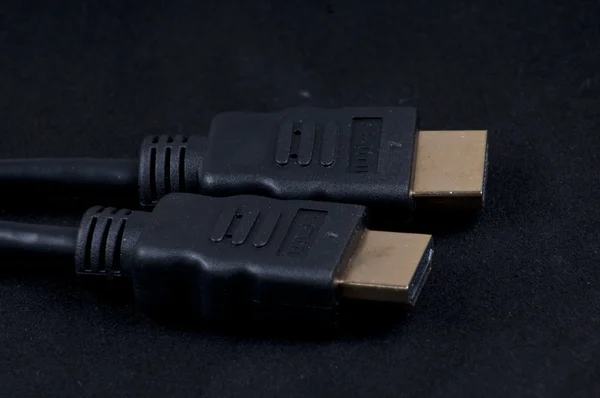 Gniazda kabel HDMI — Zdjęcie stockowe