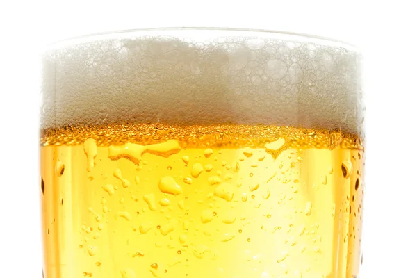Close up of beer pint — Stock Photo, Image