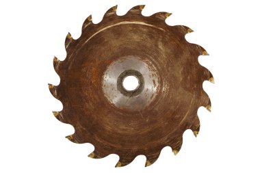 Rusty Saw blade clipart