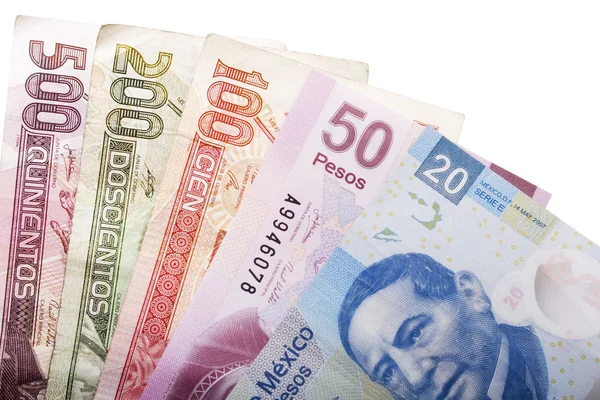 Dinero mexicano — Foto de Stock