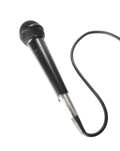 Mikrofon med sladd — Stockfoto
