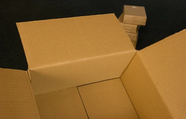 Box och paket — Stockfoto