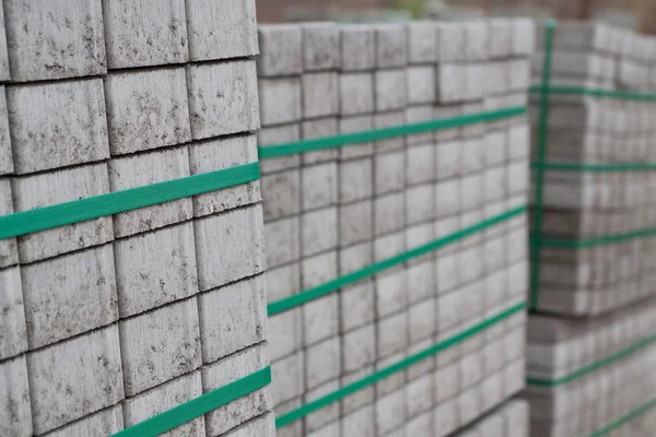 stock image Stacked bricks