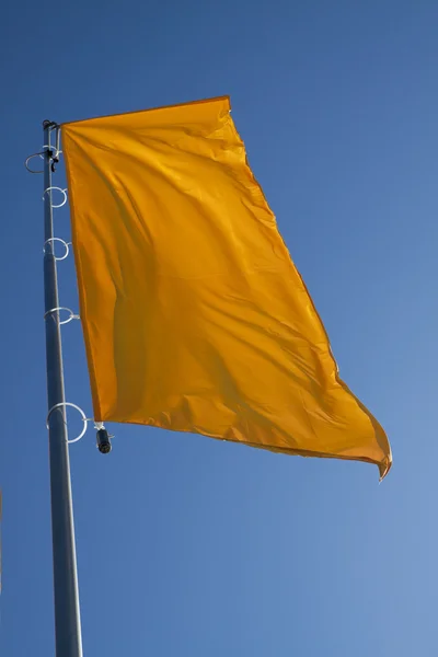 stock image Yellow flag