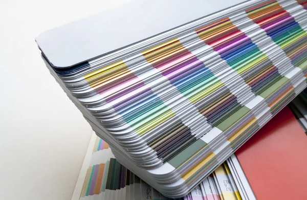 Sampler of pantone colors — Stock Photo, Image