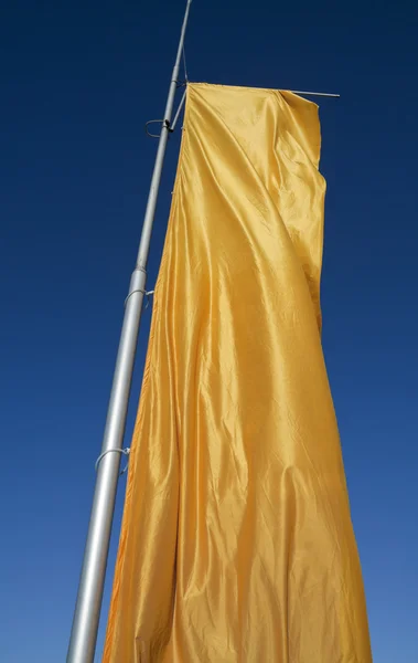 Gele vlag — Stockfoto